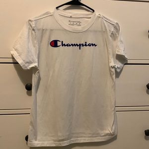 Small champion t shirt
